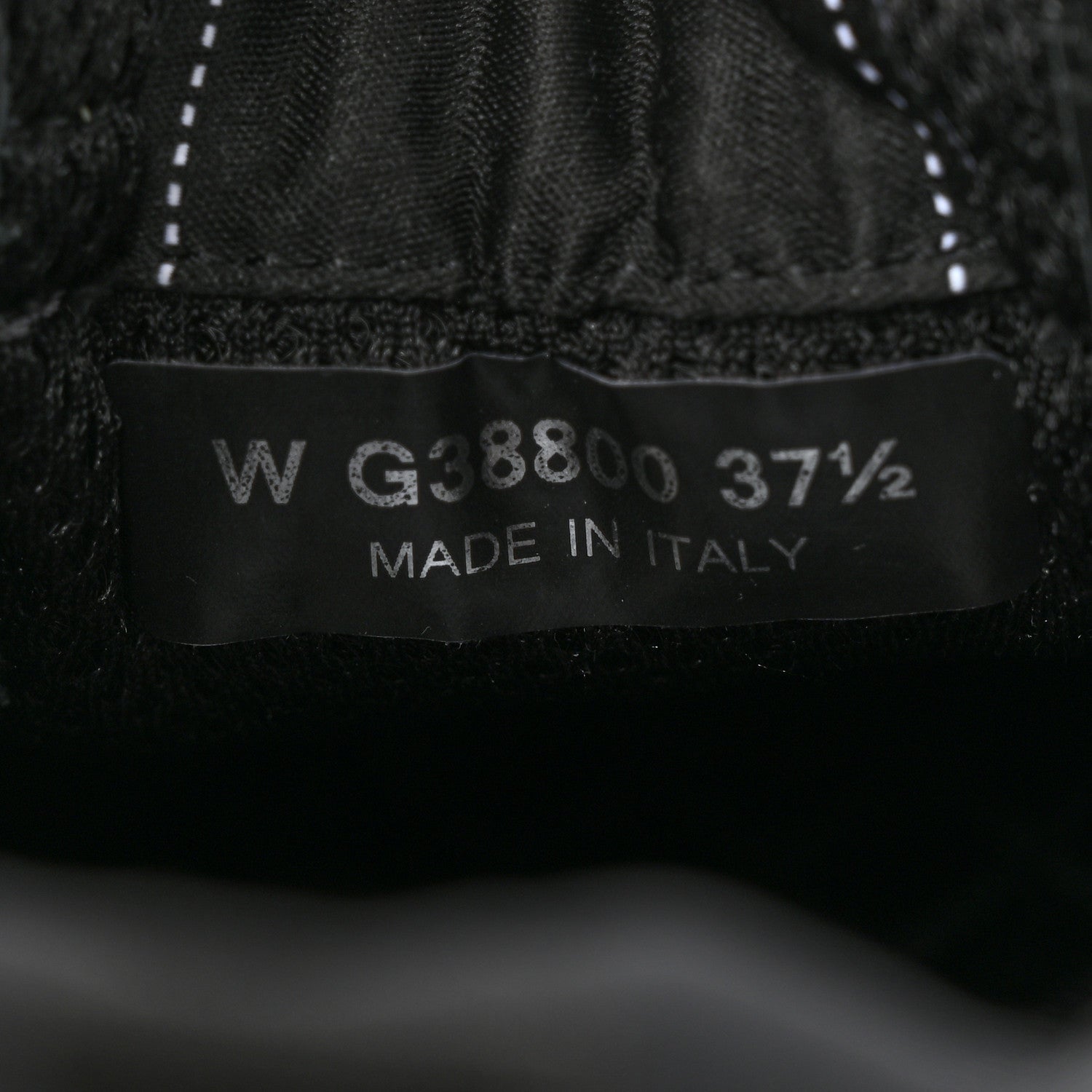 Chanel Mesh Suede Calfskin Fabric CC Womens Sneakers 37.5 Black 8 of 9