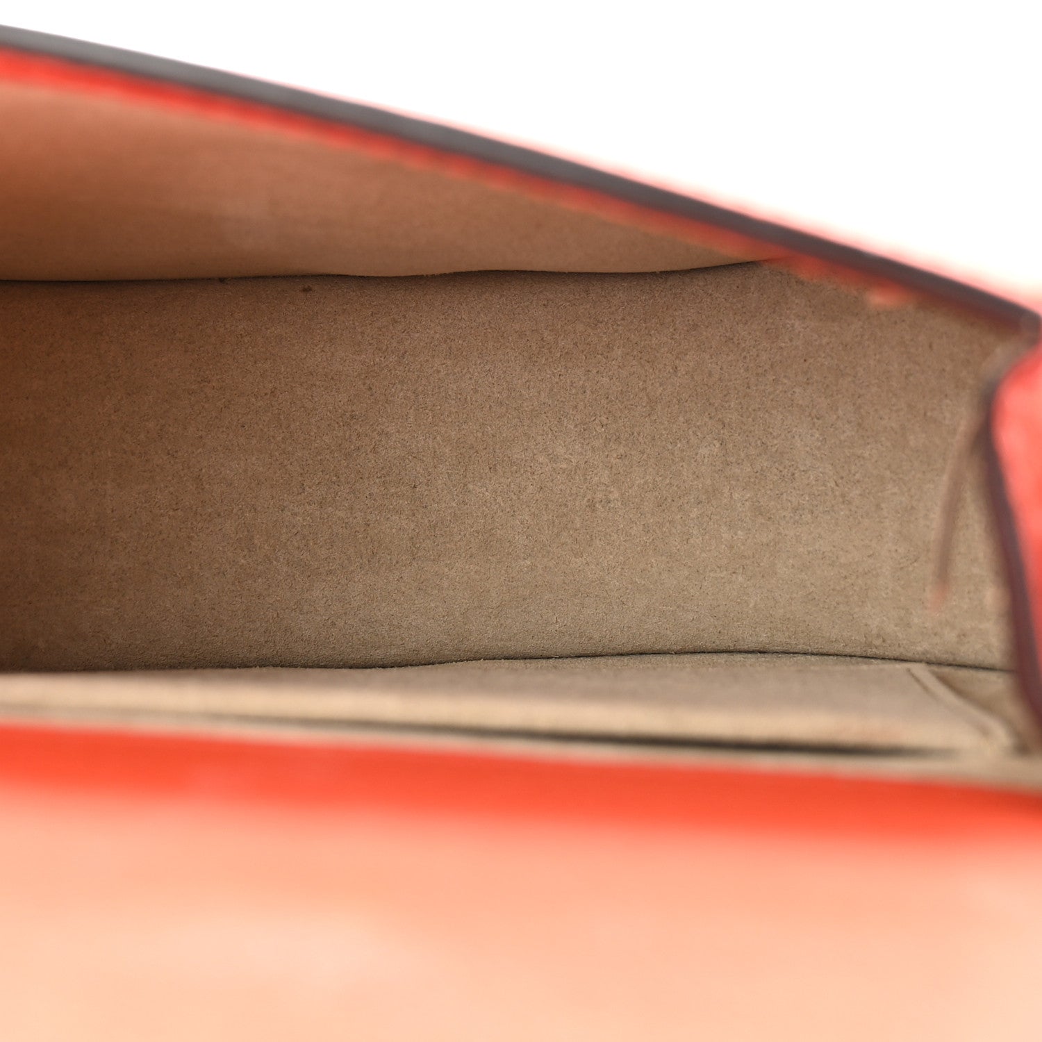 Chloe Calfskin Suede Small Nile Bracelet Bag Sepia Red 6 of 12