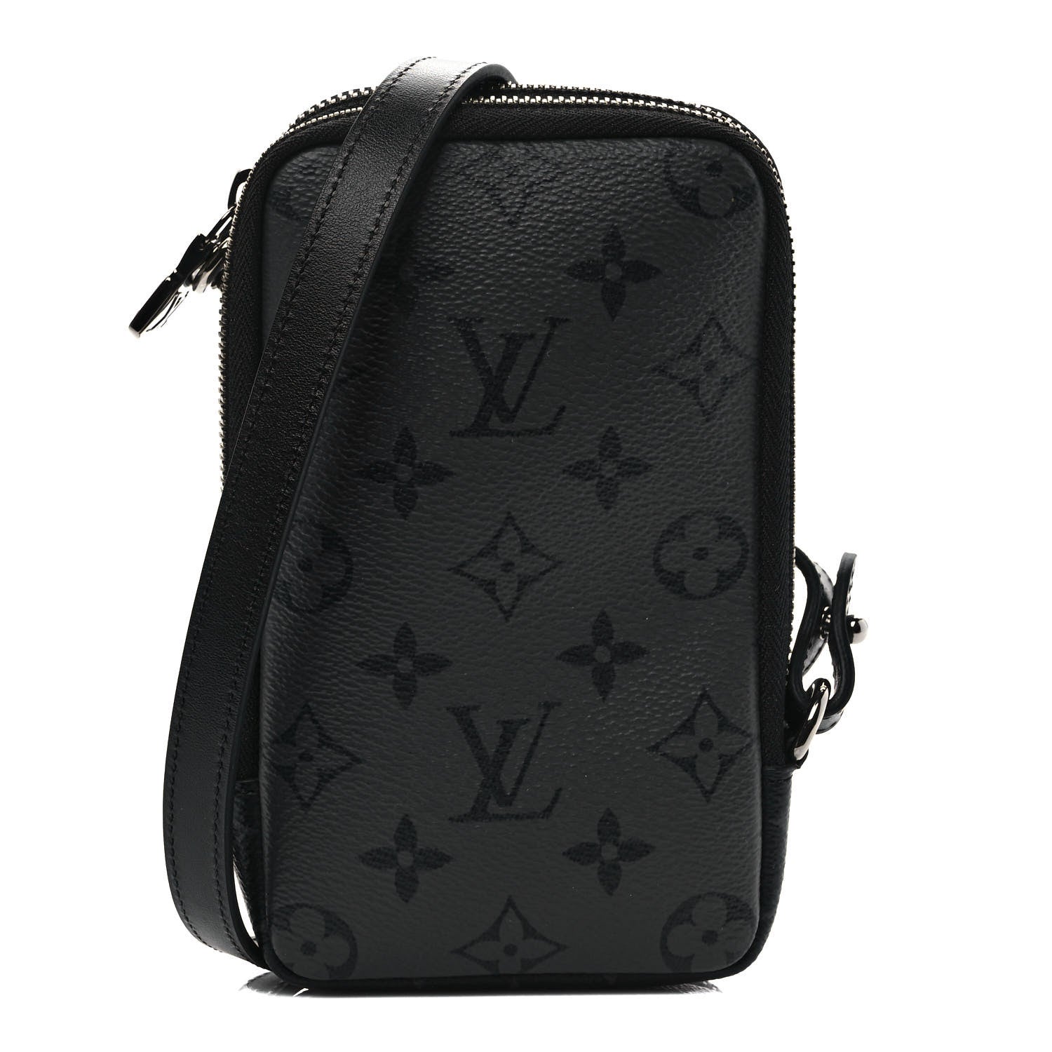 Louis Vuitton Monogram Eclipse Reverse Double Phone Pouch 1 of 10