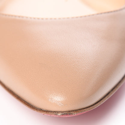 Christian Louboutin Nappa Eloise Flats 37 Nude 18 of 18