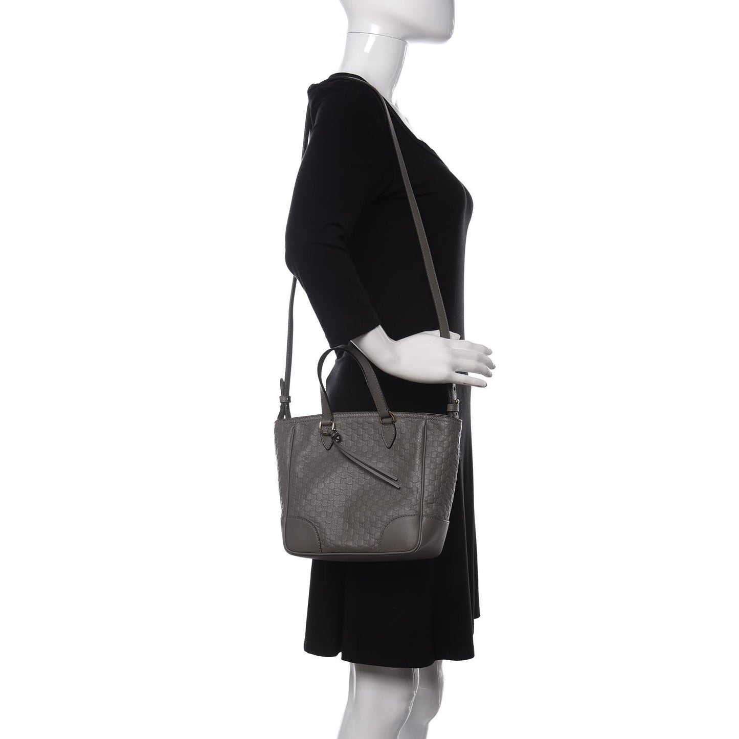 Microguccissima Small Bree Tote Graphite