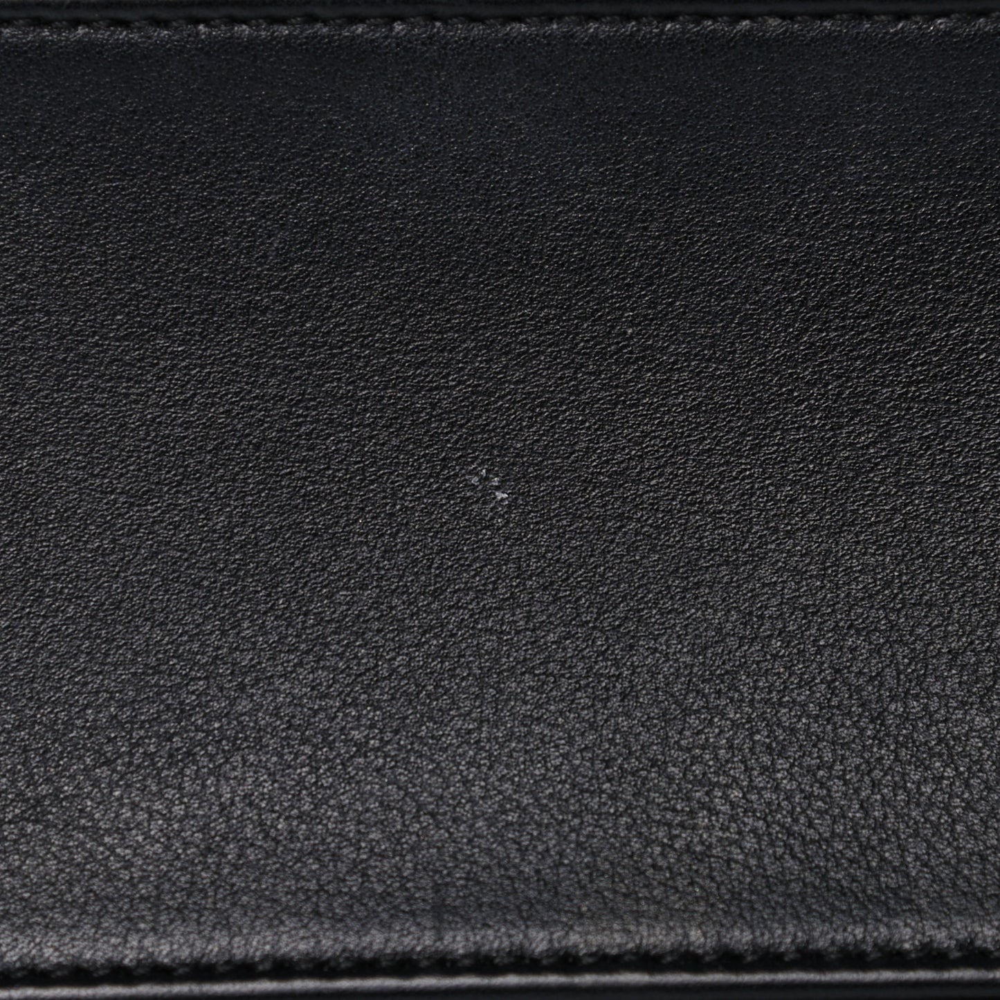 Grained Calfskin Small Chevron Chic Top Handle Flap Black