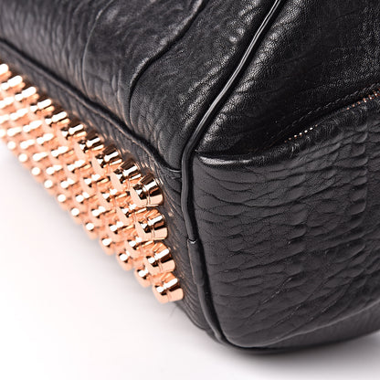 Alexander Wang Pebbled Lambskin Rockie Black Rose Gold Hardware 10 of 10