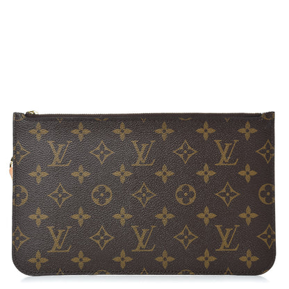 Louis Vuitton Monogram Neverfull MM GM Pochette 1 of 9
