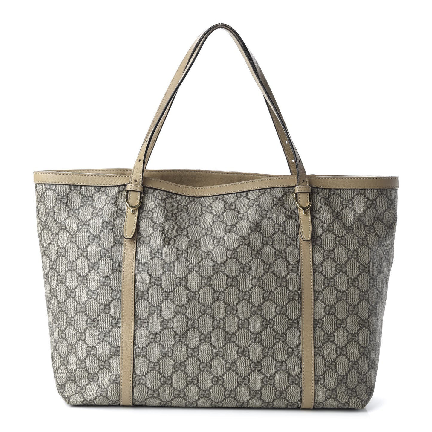 GG Supreme Monogram Medium Nice Tote Beige
