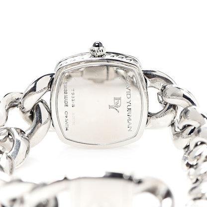 David Yurman Stainless Steel Diamond 23mm Albion Quartz Watch Black 4 of 5