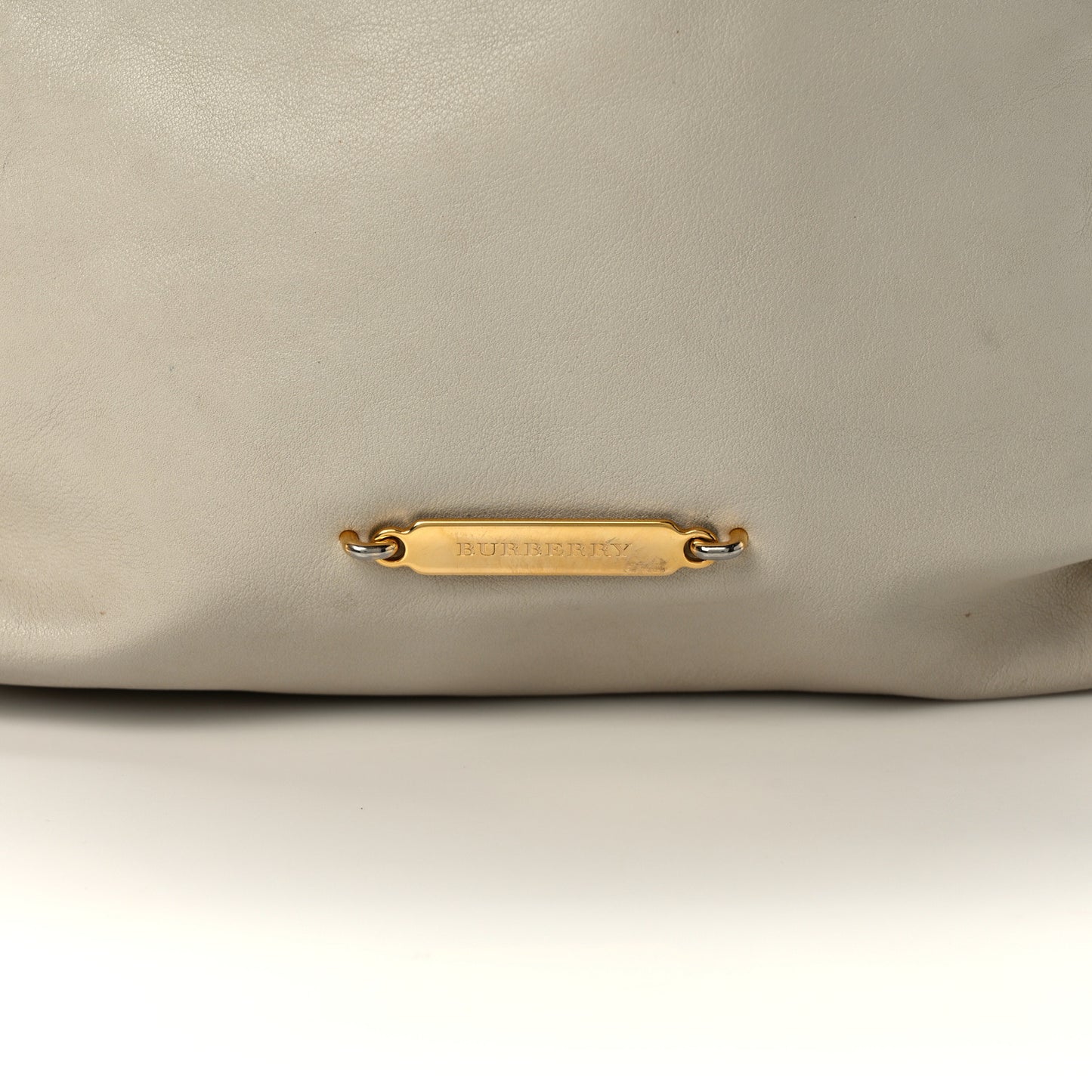 Derby Calfskin House Check Little Crush White