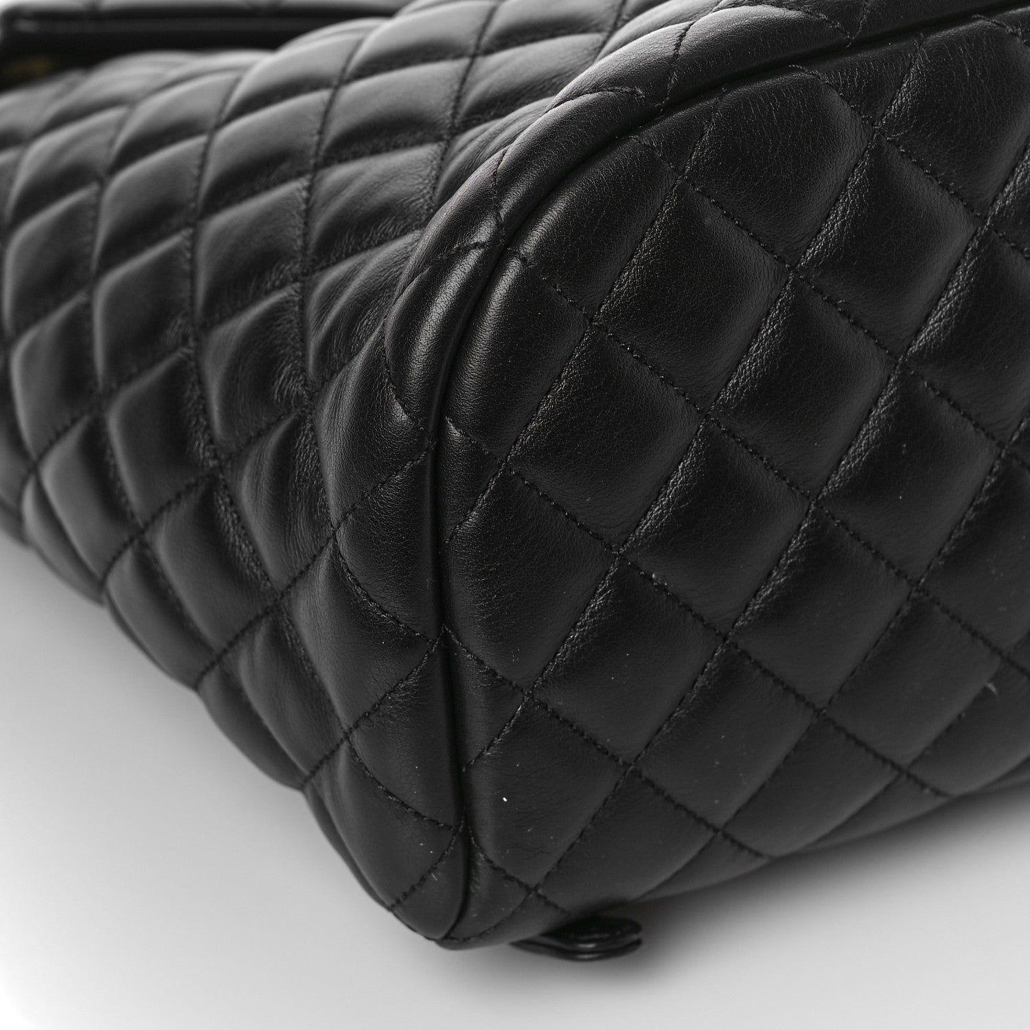 Chanel Lambskin Quilted Large Urban Spirit Backpack Black 8 of 9