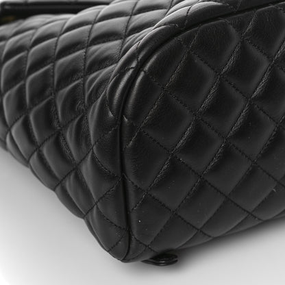 Chanel Lambskin Quilted Large Urban Spirit Backpack Black 8 of 9