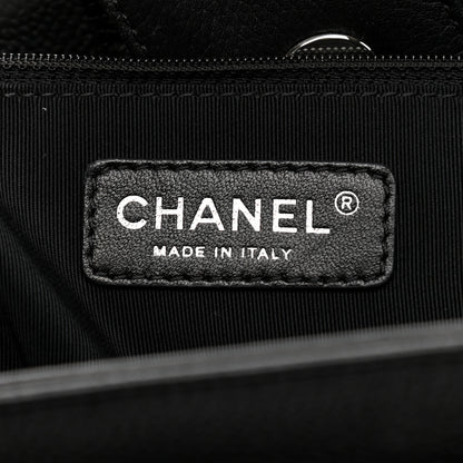 Chanel Calfskin Cerf Executive Shopper Tote Black 7 of 13