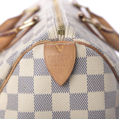 Louis Vuitton Damier Azur Speedy 35 8 of 9