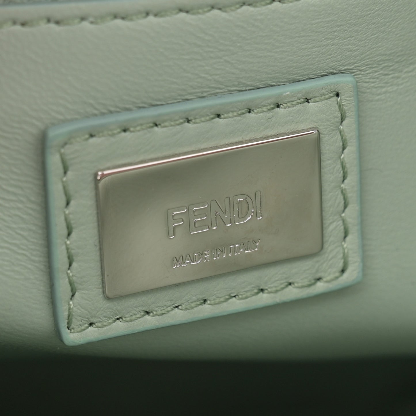 Nappa Colorblock Mini Peekaboo Iconic Satchel English Rose Plaster Oxigen