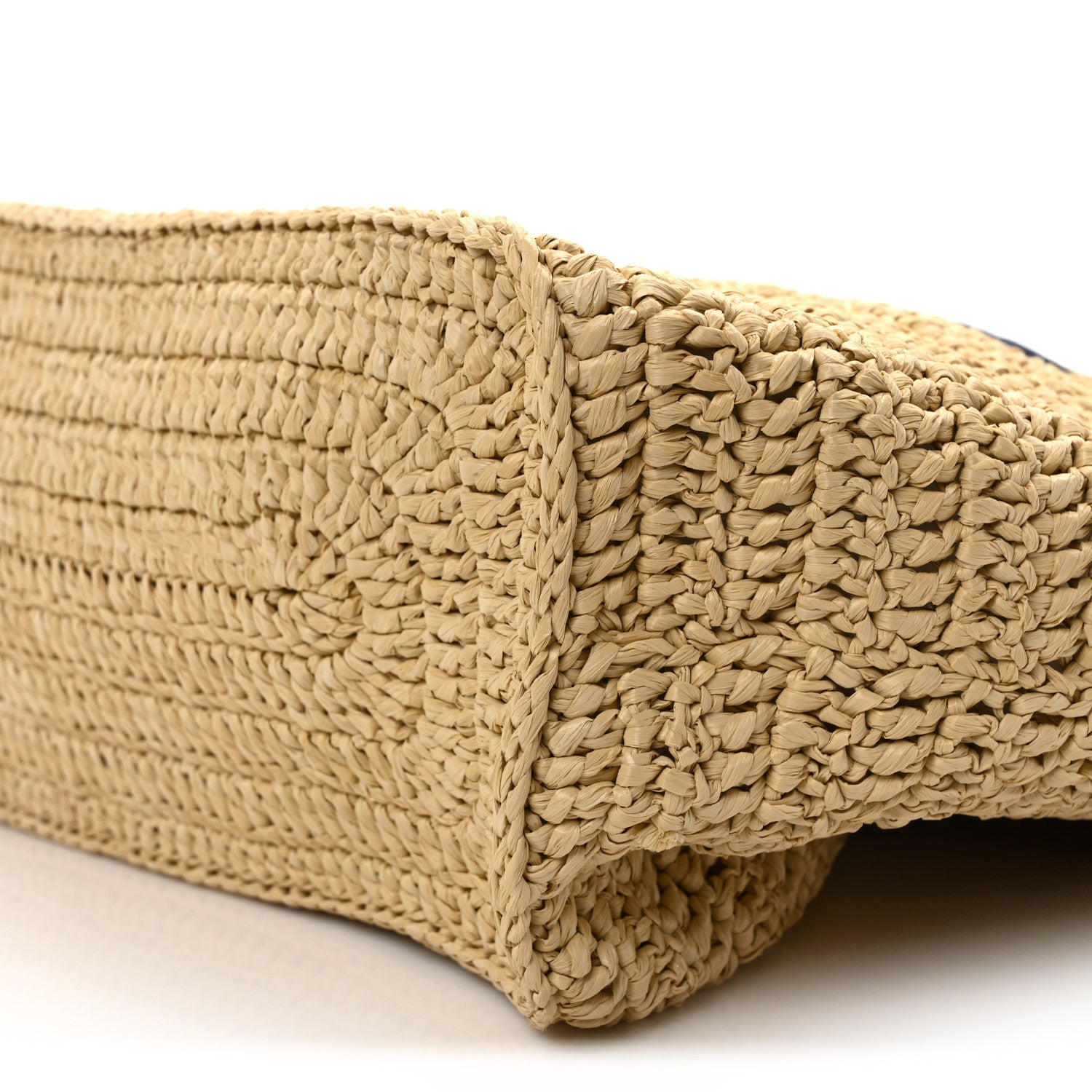 Saint Laurent Raffia Rive Gauche Tote Natural 10 of 10