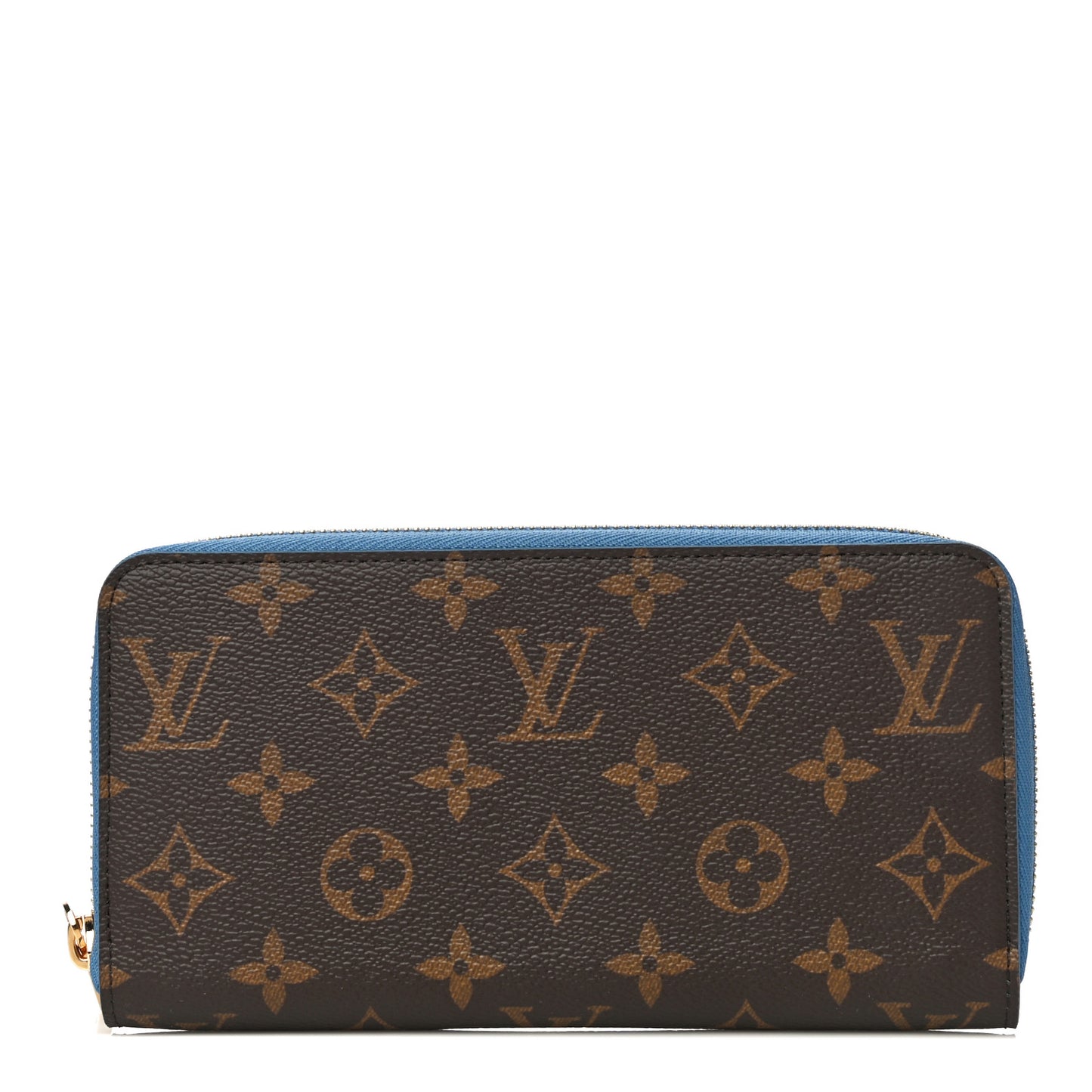Monogram Zippy Wallet Blue Jean