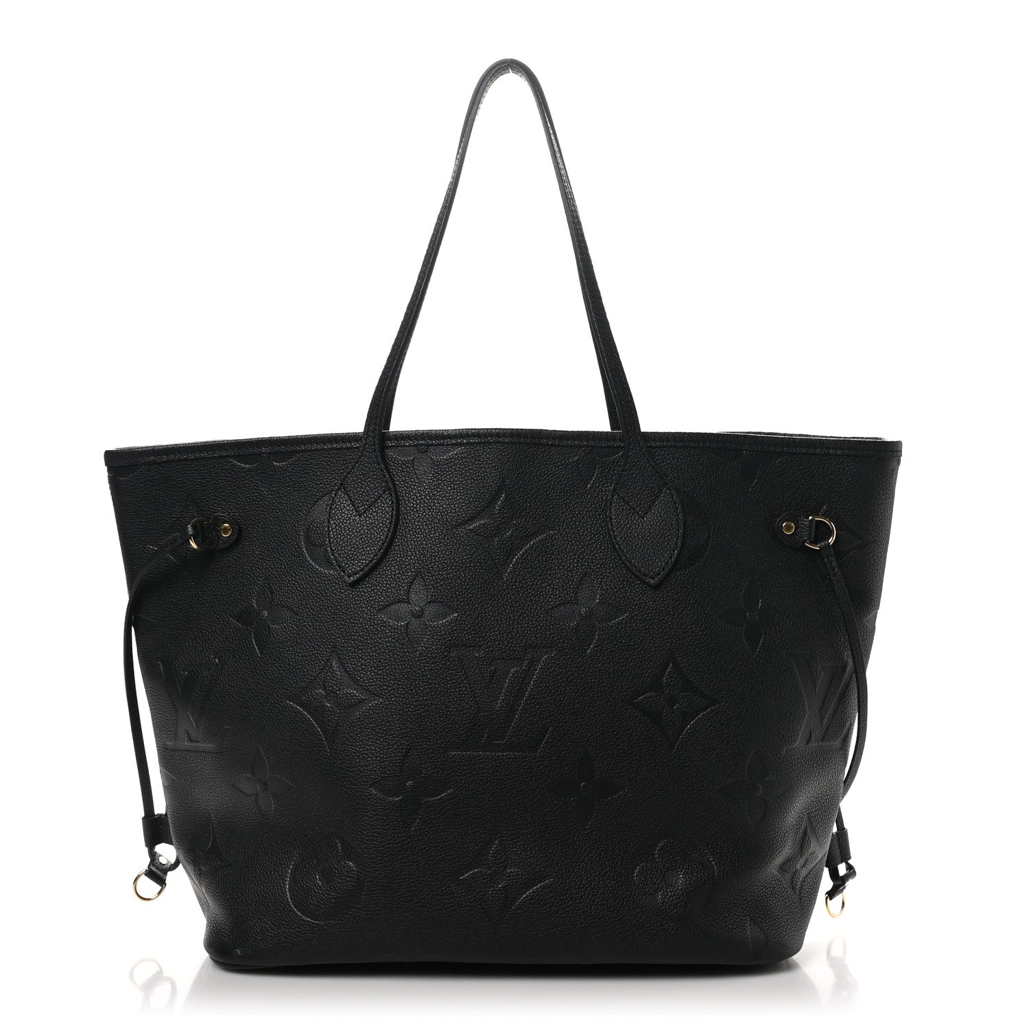 Louis Vuitton Empreinte Monogram Giant Neverfull MM Black 1 of 9