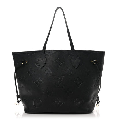 Louis Vuitton Empreinte Monogram Giant Neverfull MM Black 1 of 9