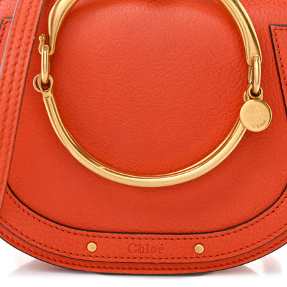 Chloe Calfskin Small Nile Bracelet Bag Earthy Red 7 of 9