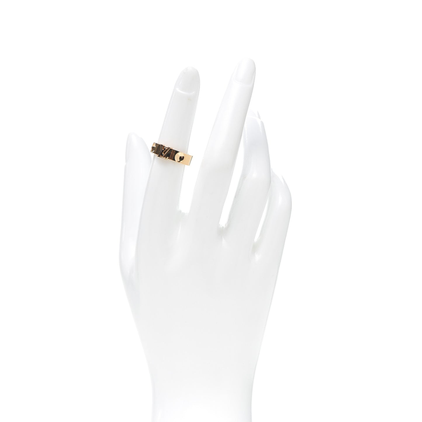 18K Yellow Gold Empreinte LV Ring 51 5.75