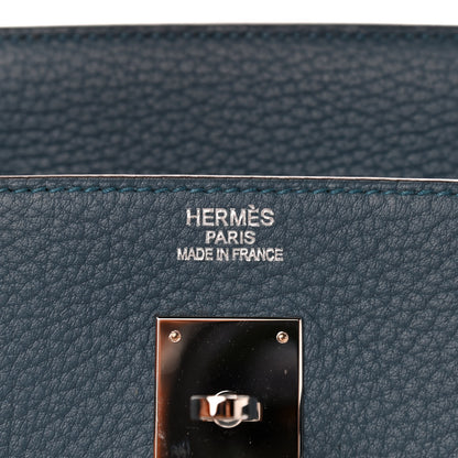 Hermes Fjord Birkin 40 Bleu Tempete 6 of 11
