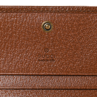 Gucci Wonka Grain Calfskin Diana Card Case Wallet Cuir 7 of 8
