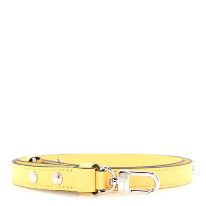 Louis Vuitton Calfskin Buci Shoulder Strap Jaune 1 of 4