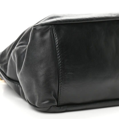 Chanel Calfskin Rodeo Drive Hobo Black 9 of 10