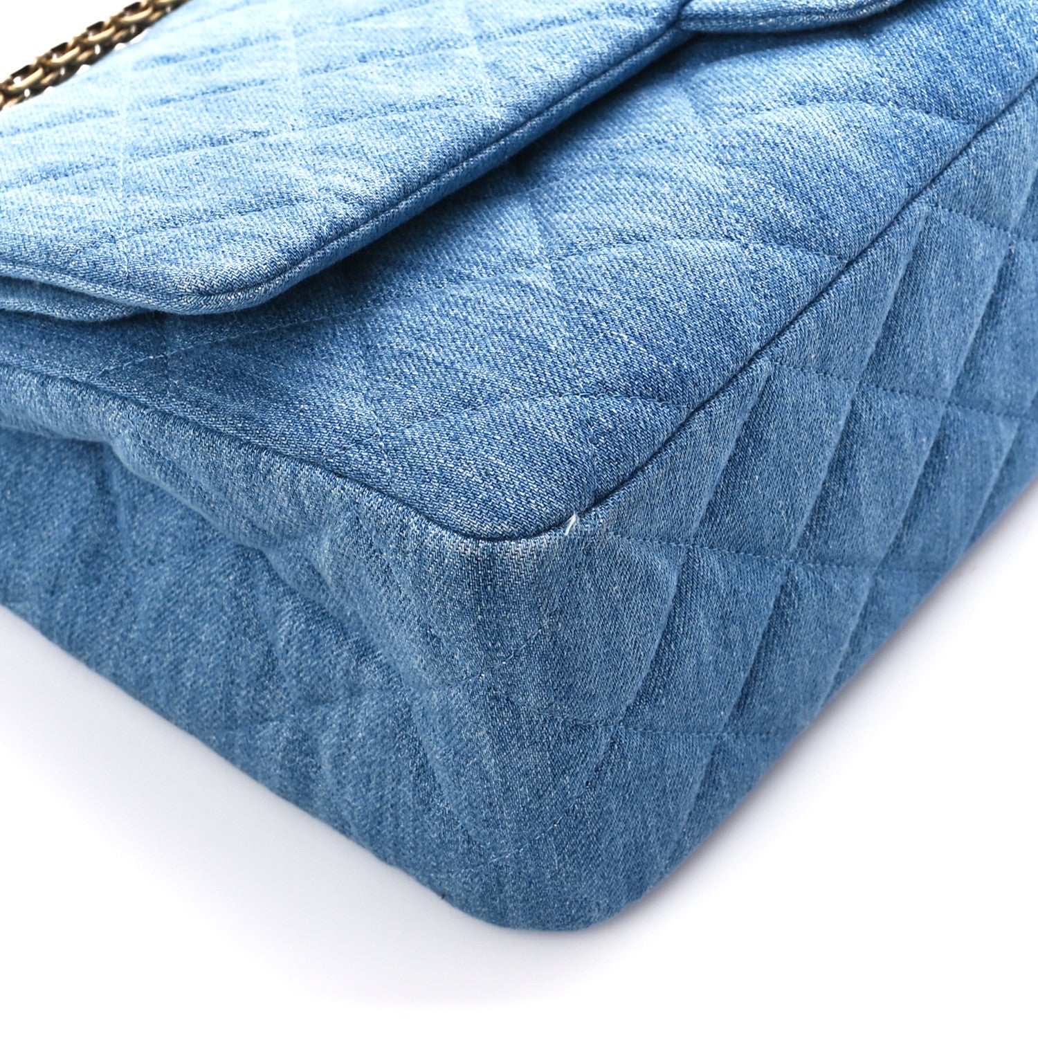 Chanel Denim Quilted 2.55 Reissue 227 Flap Blue 10 of 11