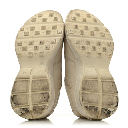 Gucci Calfskin Logo Womens Rhyton Sneakers 38.5 Ivory 4 of 4