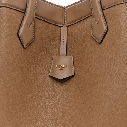 Fendi Vitello Cher Grace Large Fendi Origami Sand 10 of 12