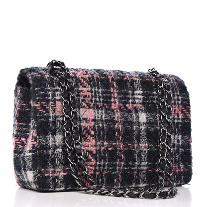 Chanel Tweed Quilted Medium Double Flap Multicolor 4 of 11