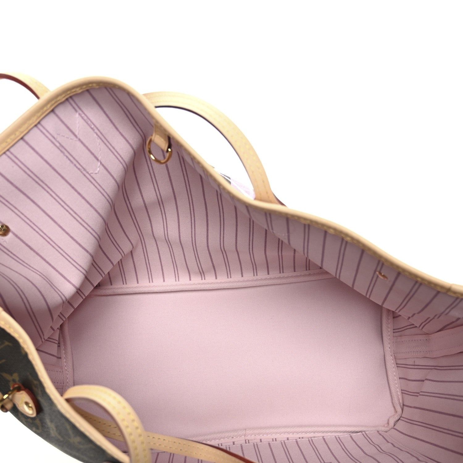 Louis Vuitton Monogram Maui V Neverfull MM Rose Ballerine 6 of 10