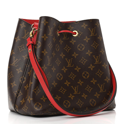 Louis Vuitton Monogram Neonoe MM Coquelicot 3 of 10