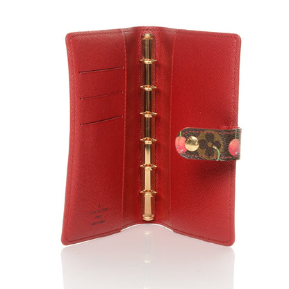 Louis Vuitton Monogram Cerises Small Ring Agenda Cover 5 of 6