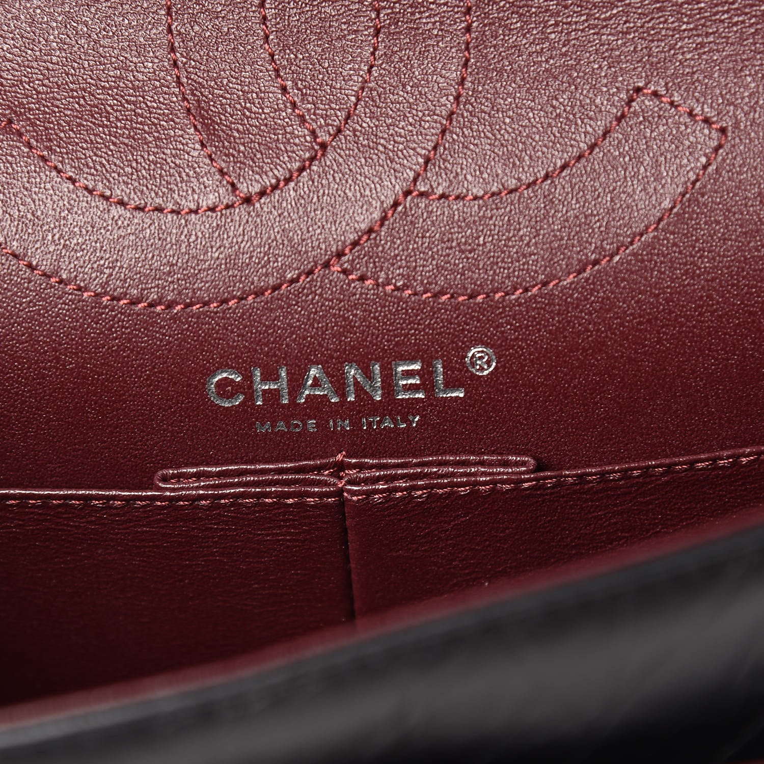 Chanel Aged Calfskin Chevron Quilted 2.55 Reissue 226 So Black 6 of 10