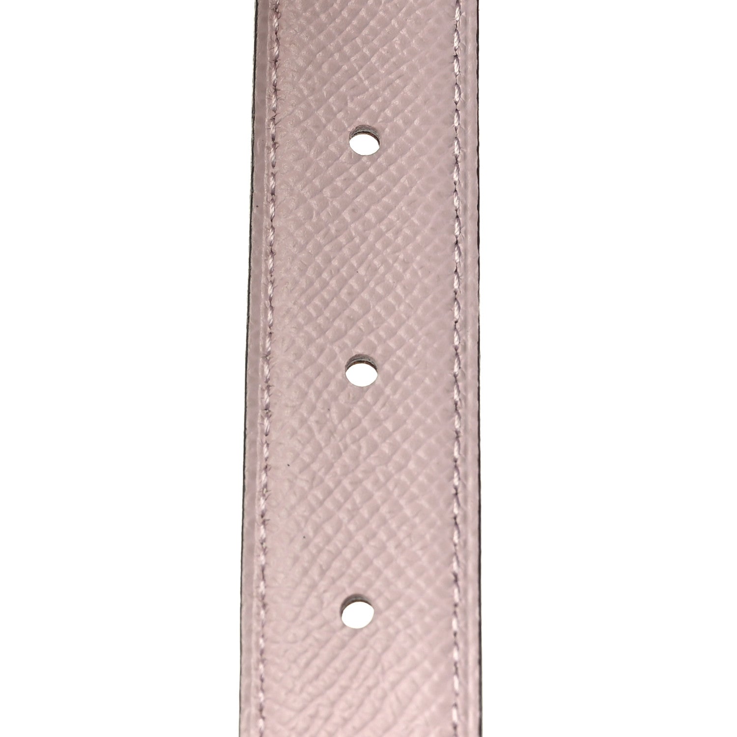 Hermes Swift Epsom 24mm Mini Constance H Belt 95 38 Gold Mauve Pale 5 of 6