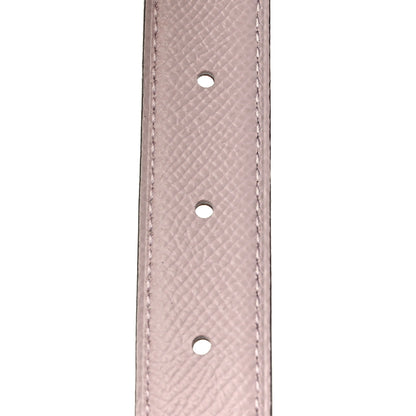 Hermes Swift Epsom 24mm Mini Constance H Belt 95 38 Gold Mauve Pale 5 of 6