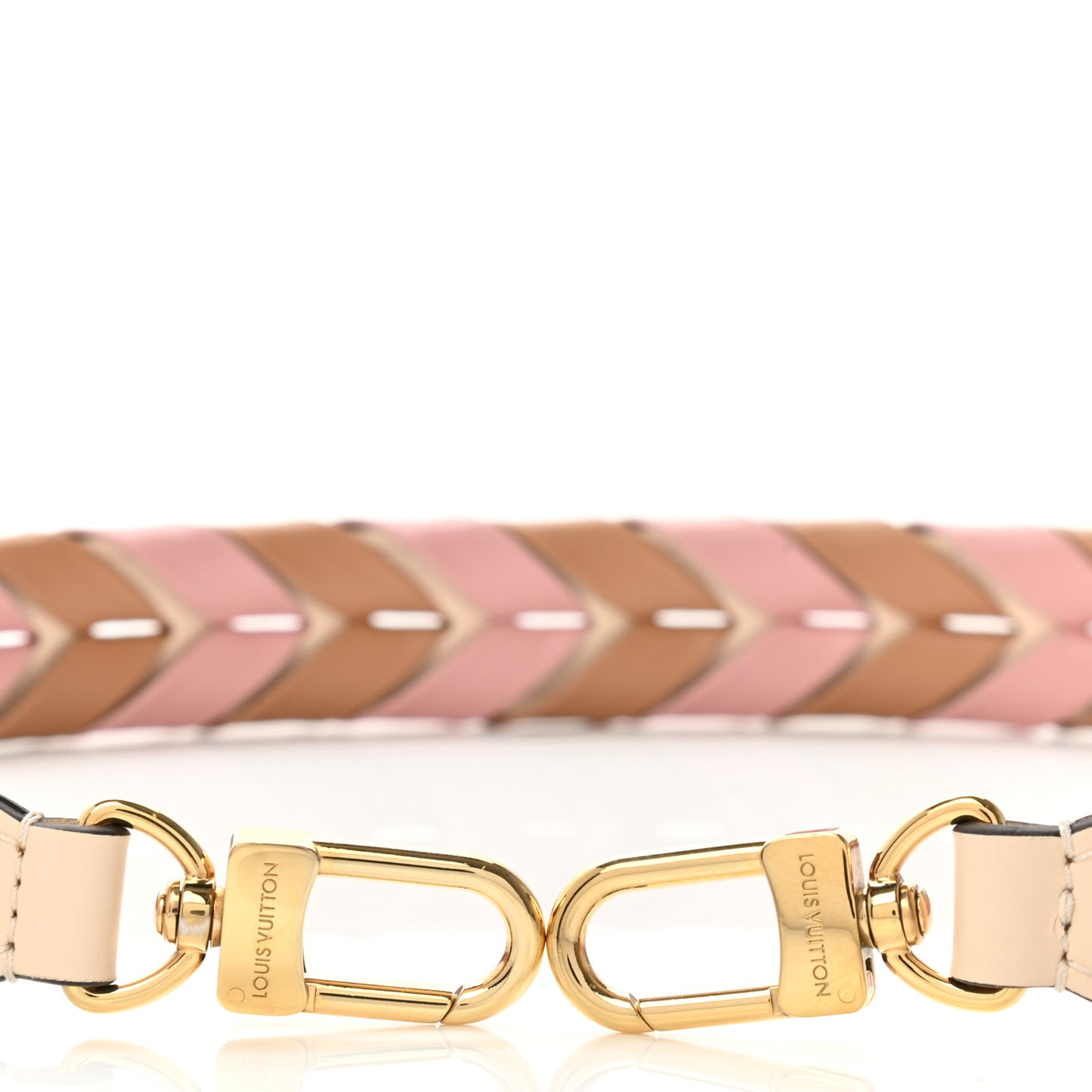 Calfskin Crafty Neonoe BB Short Strap Pink/Beige