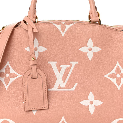 Louis Vuitton Empreinte Monogram Giant Petit Palais Rose Trianon Creme 7 of 10