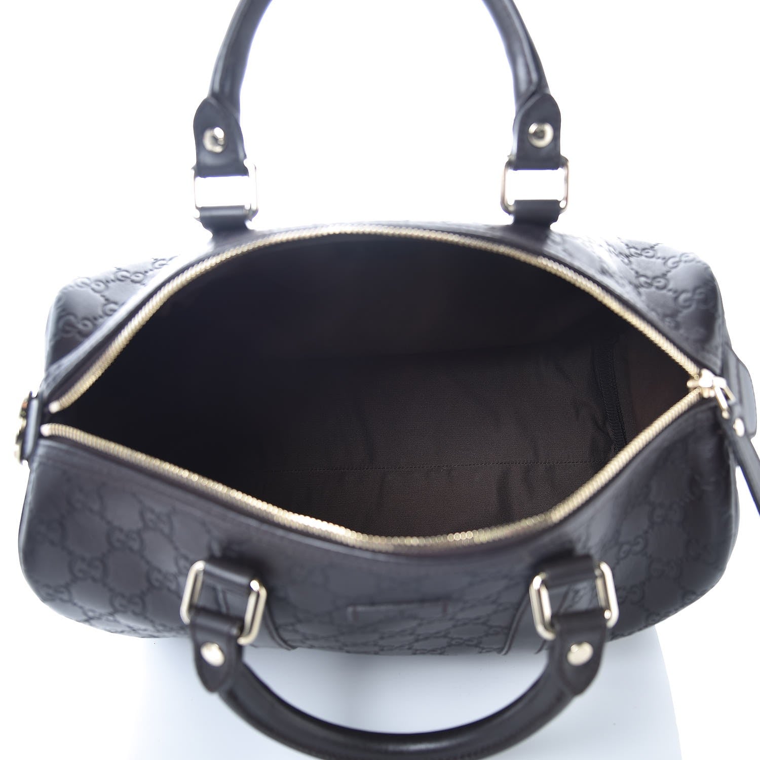 Gucci Guccissima Medium Joy Boston Dark Brown 5 of 8