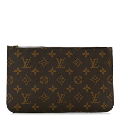 Louis Vuitton Monogram Neverfull MM GM Pochette 1 of 8