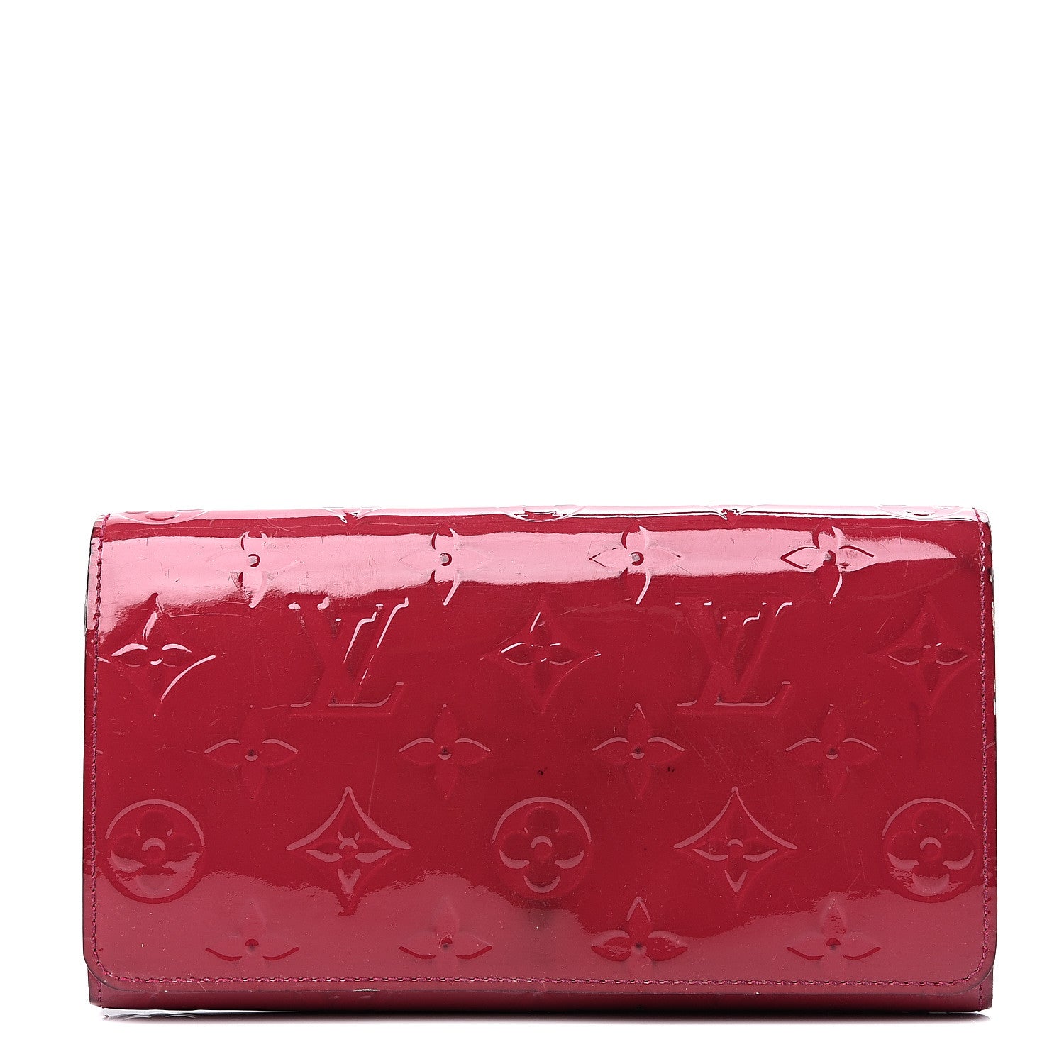 Louis Vuitton Vernis Chaine Wallet Rose Indien 1 of 8