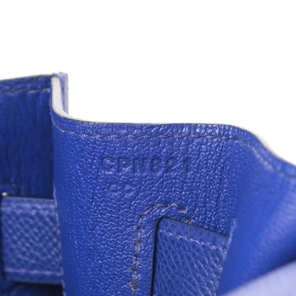 Hermes Epsom Kelly Sellier 32 Bleu Electrique 7 of 12