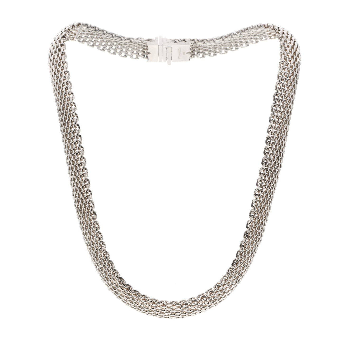 Sterling Silver Somerset Mesh Necklace