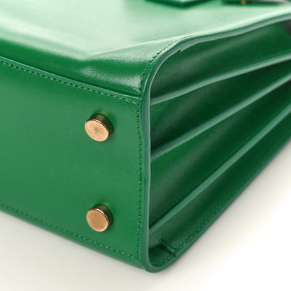 Saint Laurent Calfskin Baby Sac De Jour Green 9 of 9