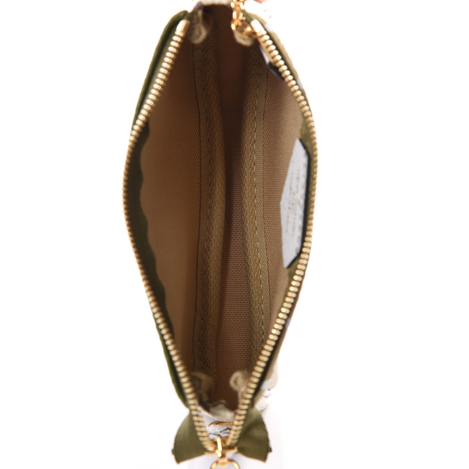 Louis Vuitton Monogram Giant Micro Pochette Accessories Kaki White 4 of 10
