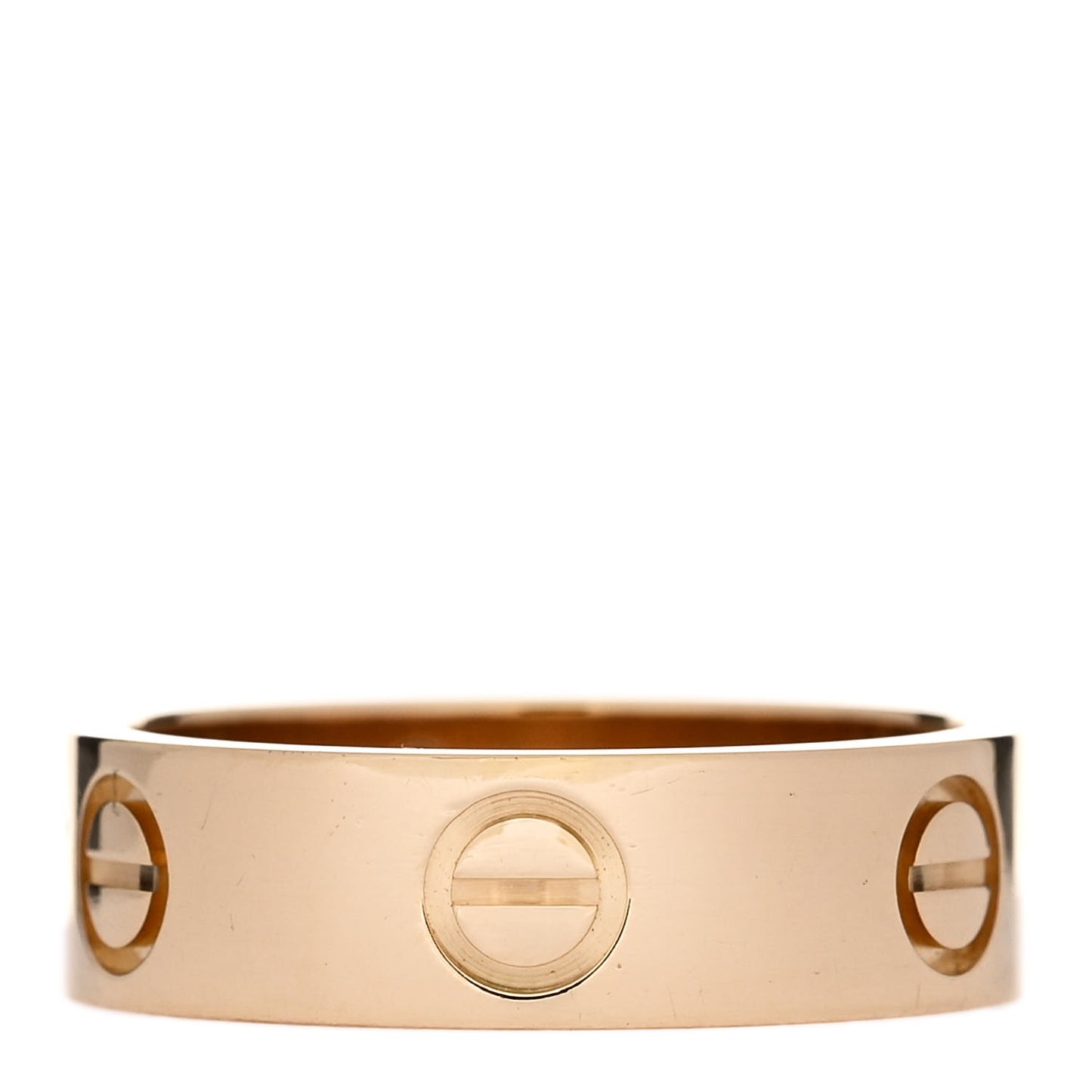 18K Yellow Gold 5.5mm LOVE Ring 53 6.5