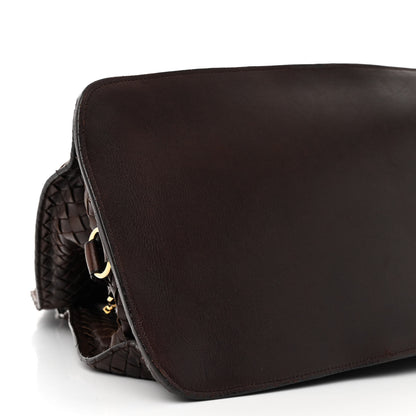 Bottega Veneta Nappa Intrecciato Shoulder Bag Ebano 11 of 21