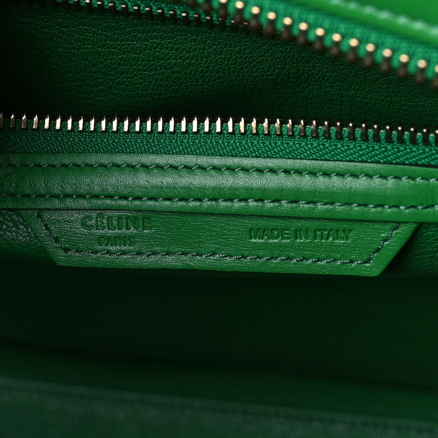 Palmelato Calfskin Micro Luggage Grass