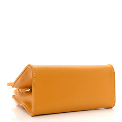 Telfar Vegan Leather Small Shopping Bag Mustard 4 of 9