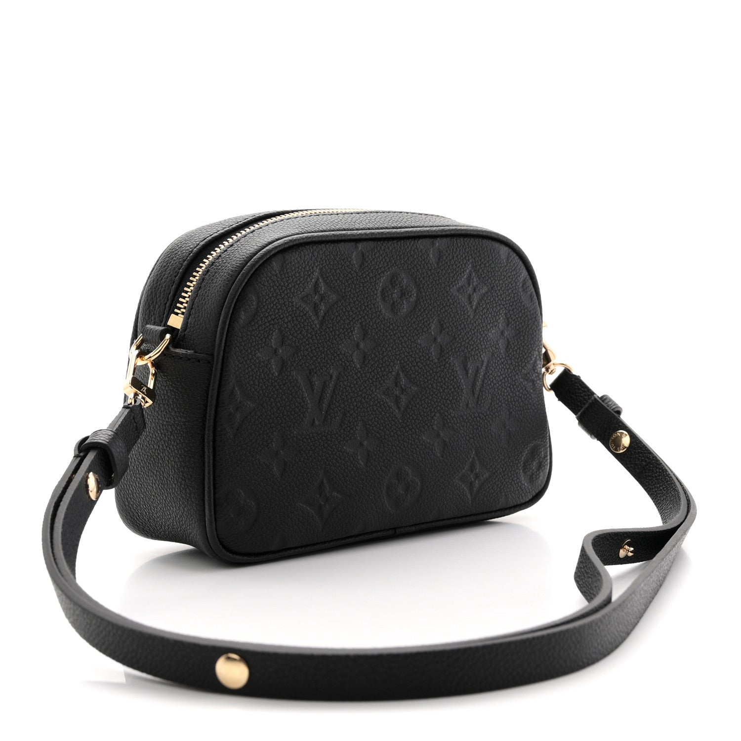 Louis Vuitton Empreinte Monogram Tiny Camera Bag Black 3 of 9
